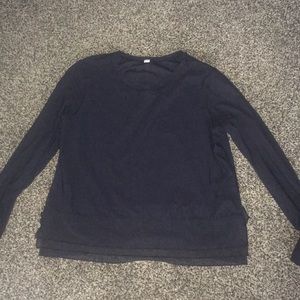 A long sleeve lulu top